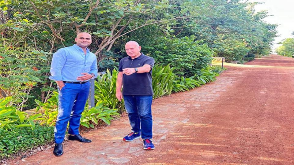 israeldiplomatlaudswoodsshamshabadprojectforitsafforestationtechnique