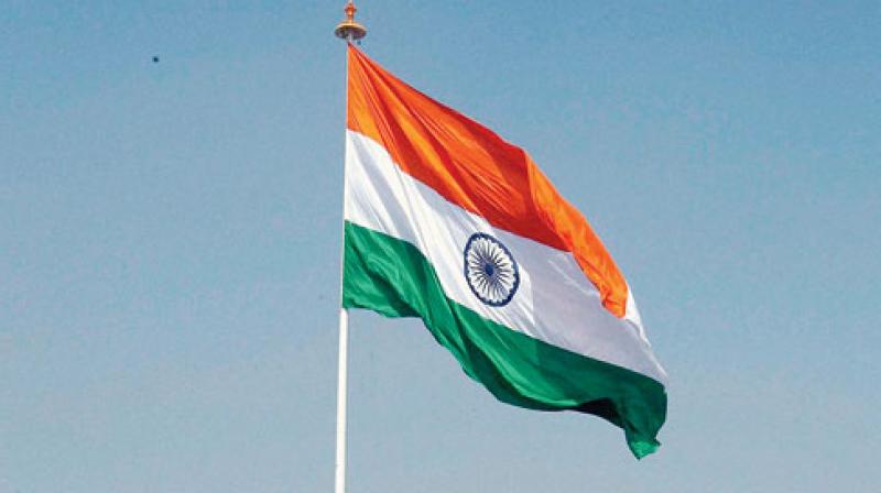 c-v-anand-hoists-the-national-flag-at-cp-office