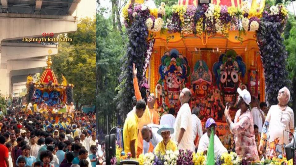 Hyderabad celebrates Jagannath Rath Yatra with grand processions
