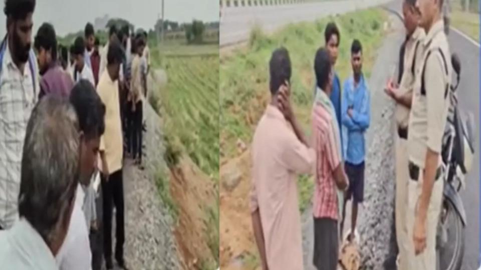 2 Bodies Found Under Suspicious Circumstances On Highway in Suryapet