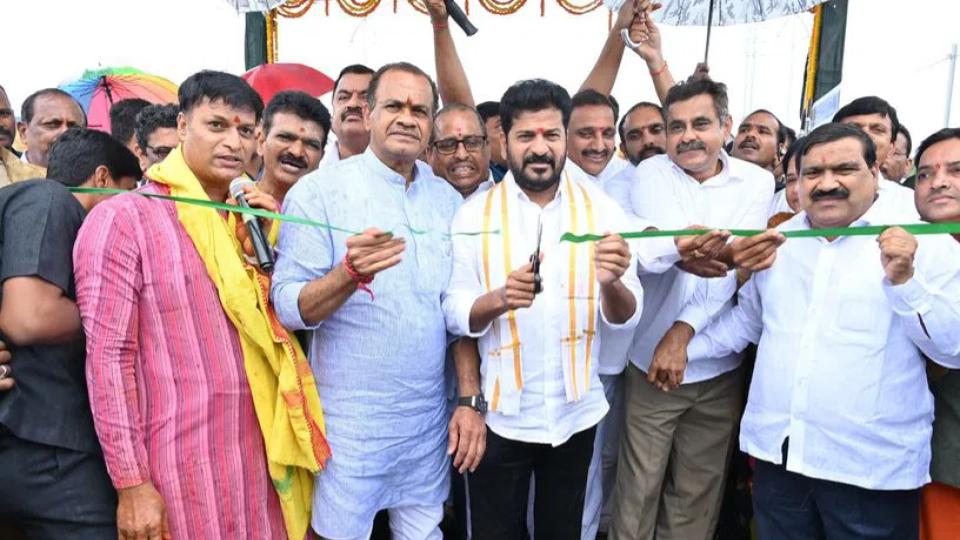 gopanpallyflyoverinauguratedinhyderabad