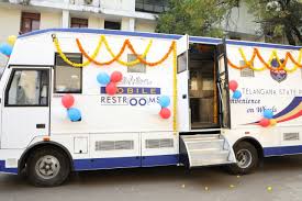 mobilerestroomforwomenpoliceinsangareddy