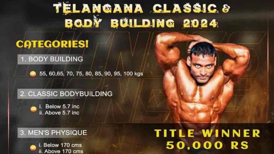 telanganaclassicbodybuilding2024competitiontostartfromfeb19