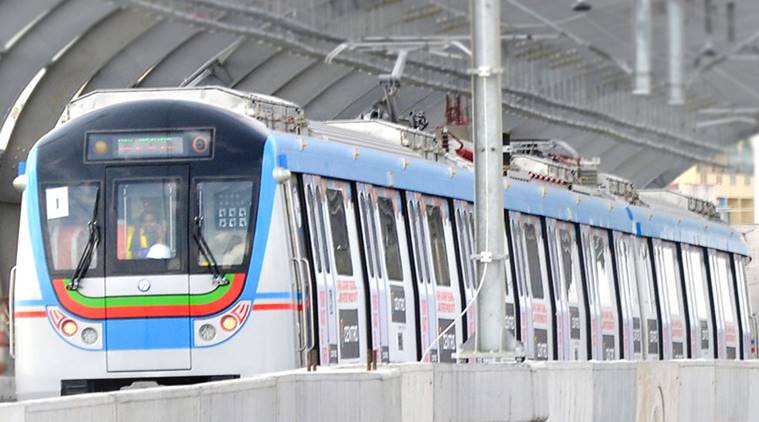 commutersenjoyfirstrideonhyderabadmetrorail