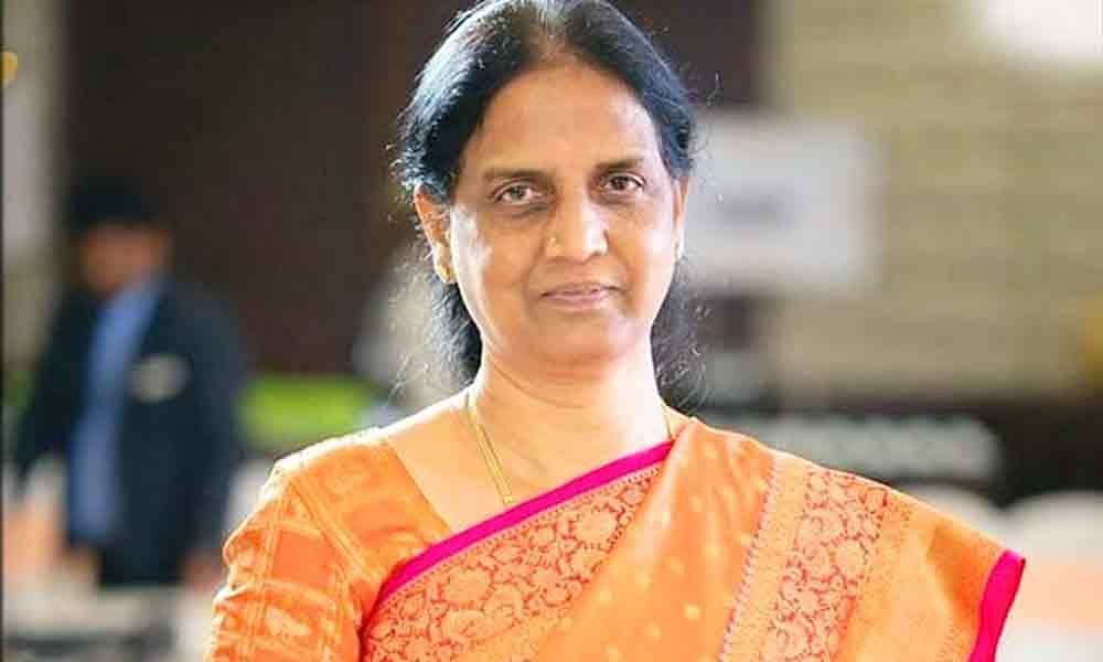 Education Minister Sabitha Indra Reddy admitted to hospital.