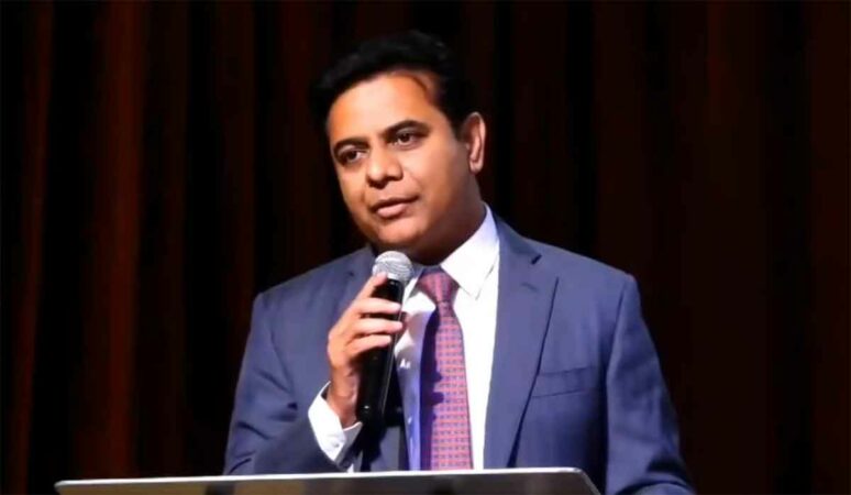 K T Rama Rao holds a series of meetings in London