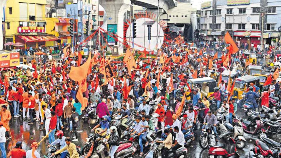 Devotees Celebrate Hanuman Jayanthi with Fervor in Telangana