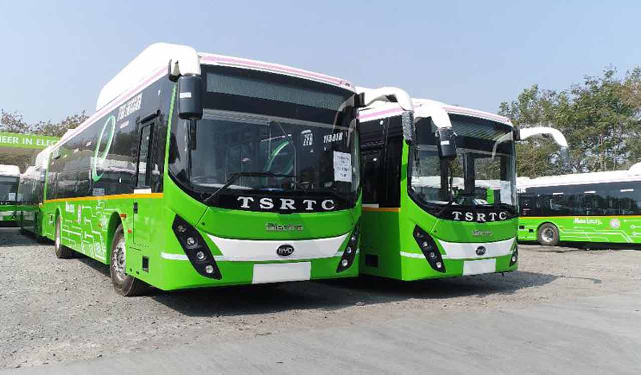 tsrtctosoonintroduceacelectricbusesinhyderabad