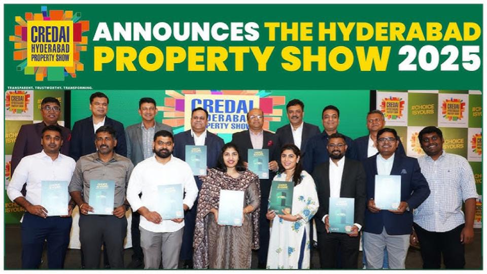CREDAI announces the Hyderabad Property Show 2025