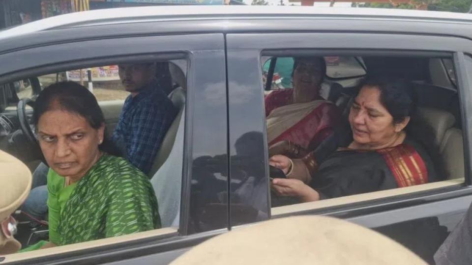 Police detain Sabitha on way to visit Shabad murder victim