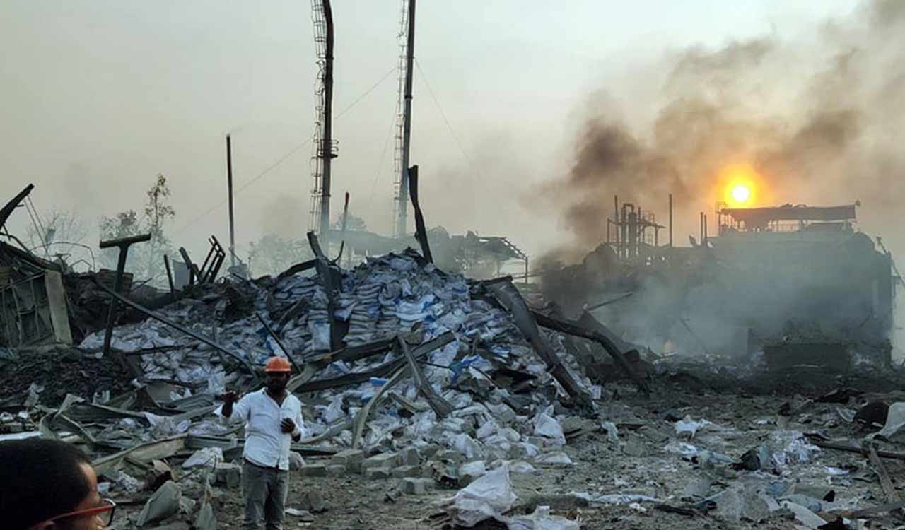 Sigachi industries announces ₹1 crore ex Gratia to families of 40 employees killed in Pashamylaram accident