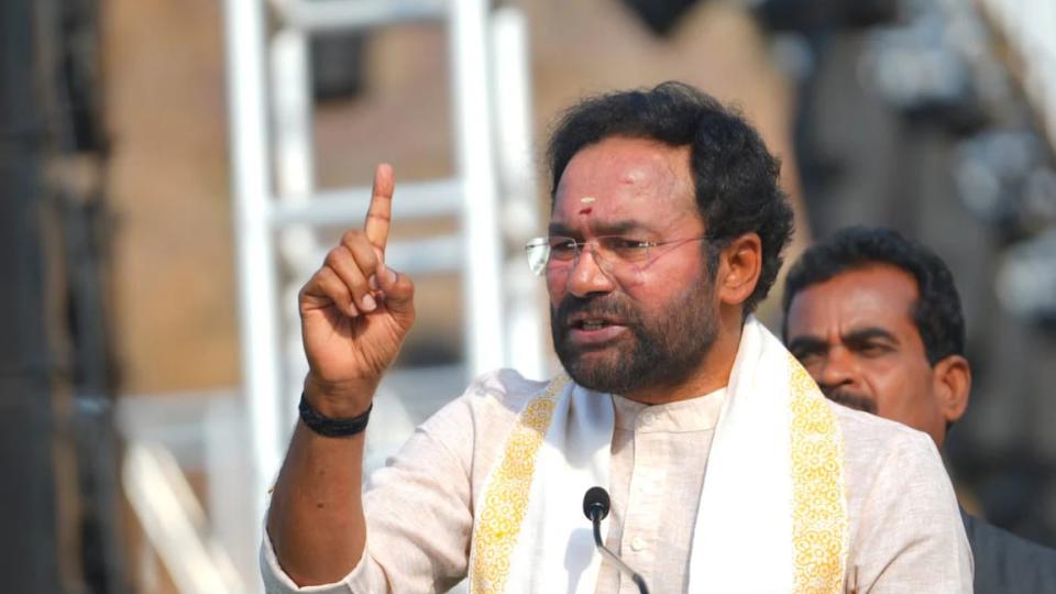 Kishan Reddy asks Rahul to respond to HC verdict disqualifying MLA Nagender