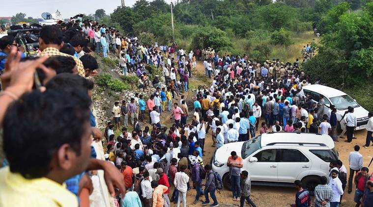 hyderabadencounter:custodialdeathattempttomurdercasebooked