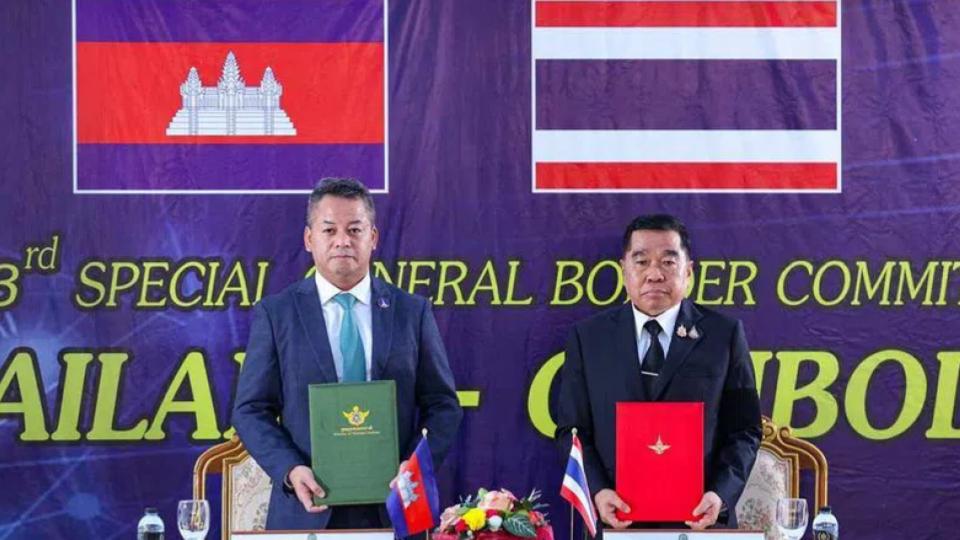 Thailand, Cambodia sign new agreement to end border fighting