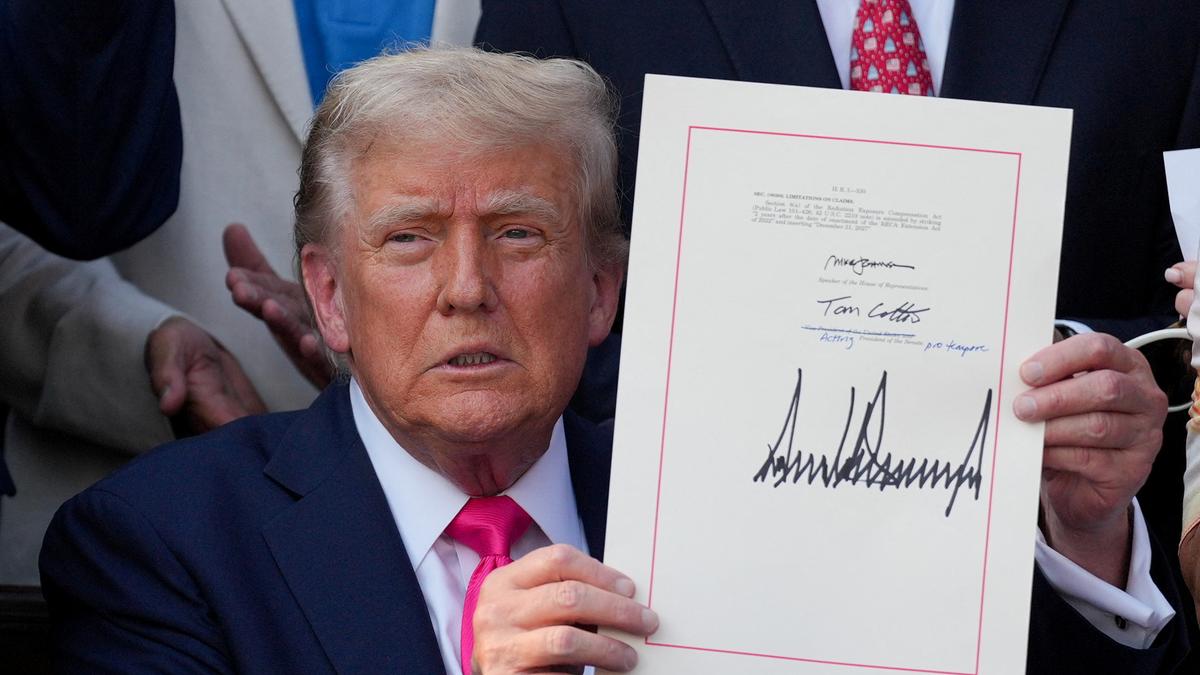 Trump signs ‘One Big Beautiful Bill’ into law at Independence Day event