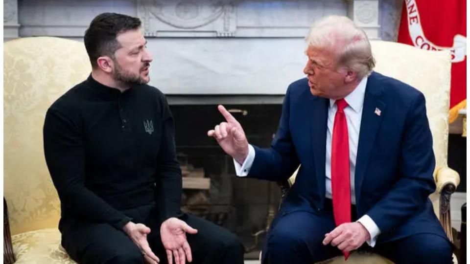 Donald Trump tells Ukraine president to give up territory
