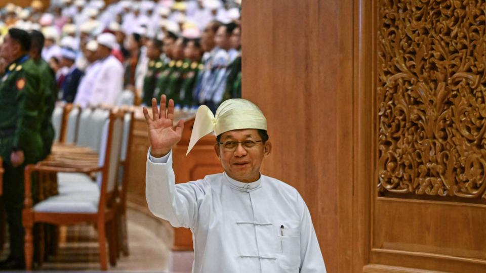 Myanmar Junta Chief Sworn in as President