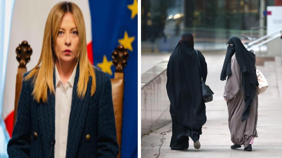 PM Giorgia Meloni to Ban Burqa, Niqab In Italian Schools