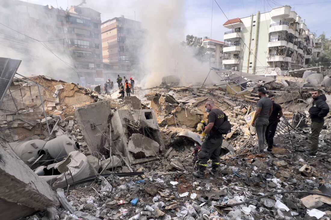israelstrikeshezbollahfacilityinbeirut’ssouthernsuburbs