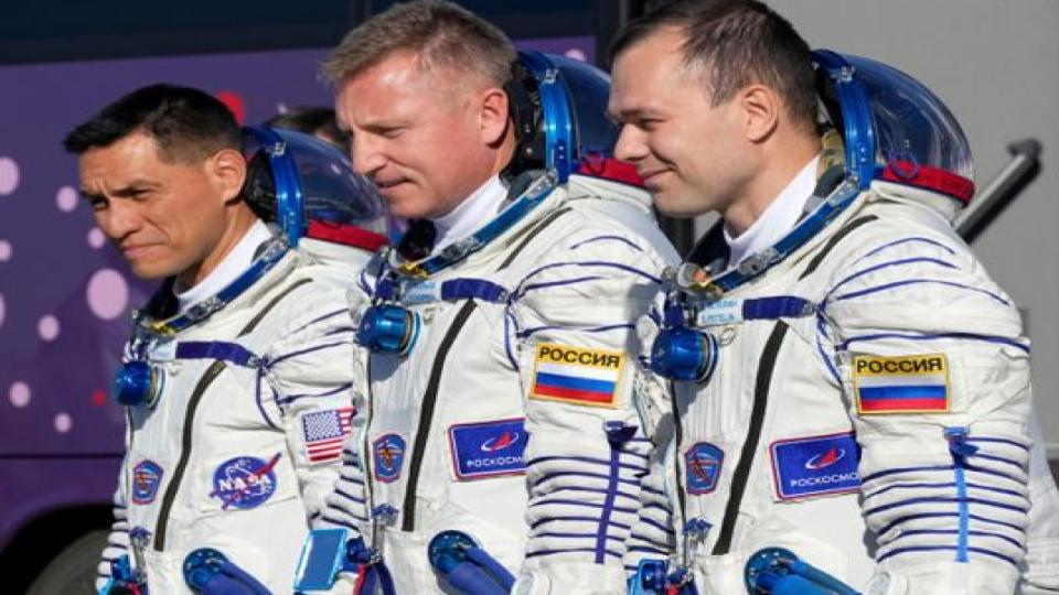 3 astronauts return to Earth after being stuck in space for over a year