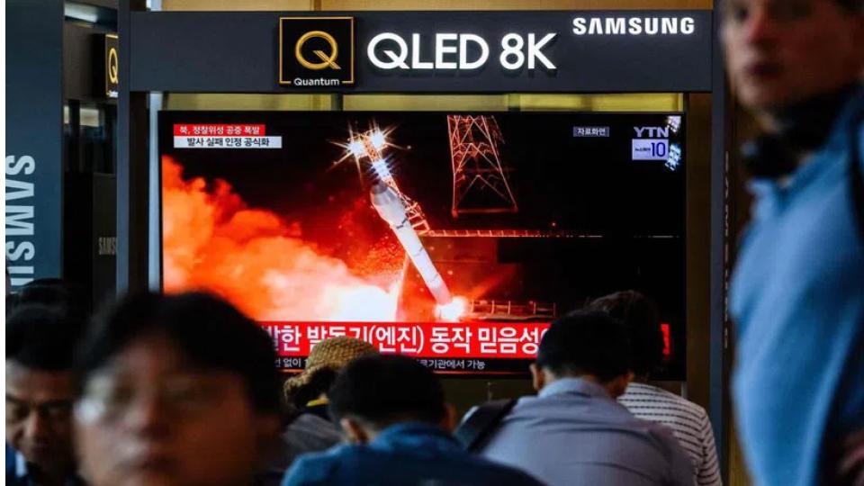 North Korean’s spy satellite launch fails, explodes shortly after liftoff