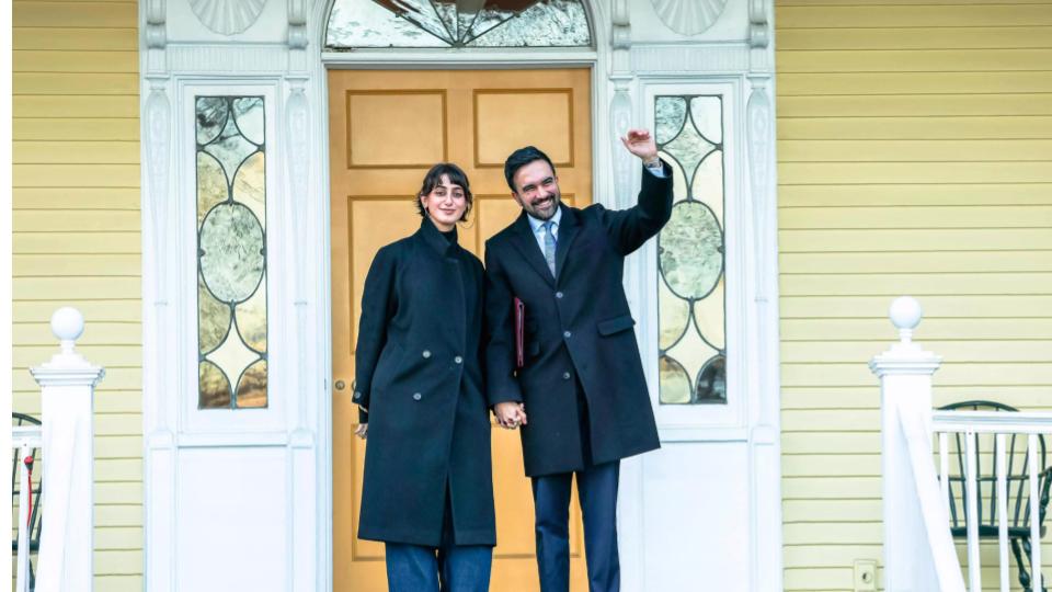 Mamdani and His Wife Rama Moves into Mayoral Mansion in New York