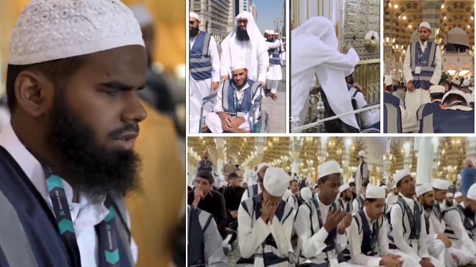 Video of 25 Indian pilgrims with sensory disabilities visit Madinah