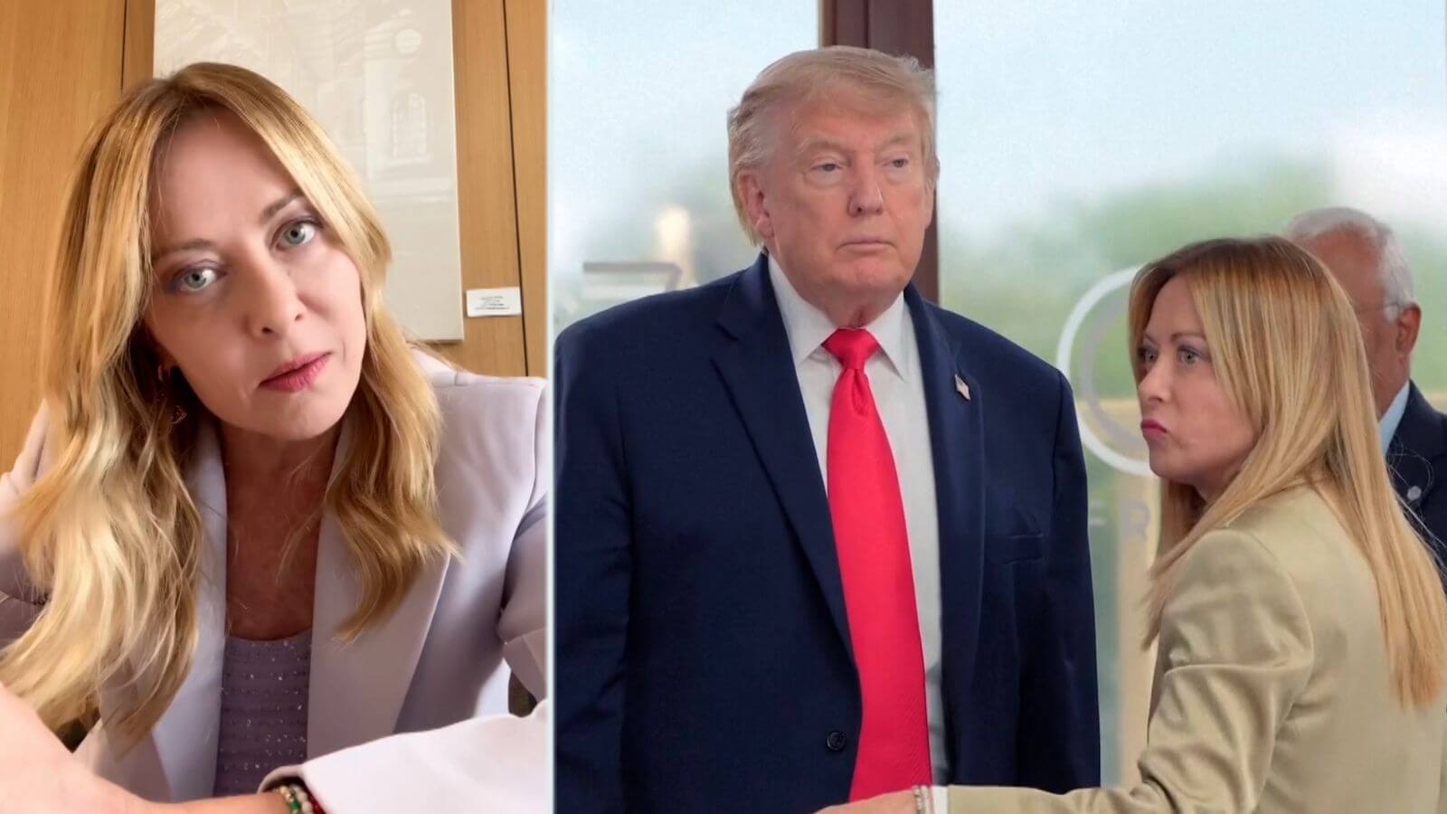 Meloni hits back after Trump claims she 