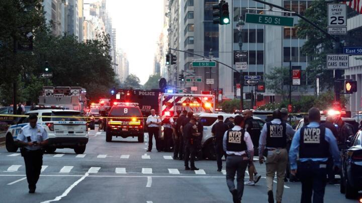 NYPD officer among 4 killed in central Manhattan shooting