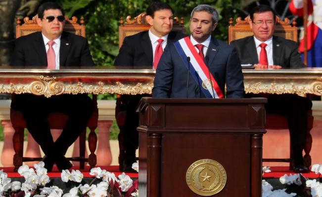 marioabdobenitezsworninasnewpresidentofparaguay