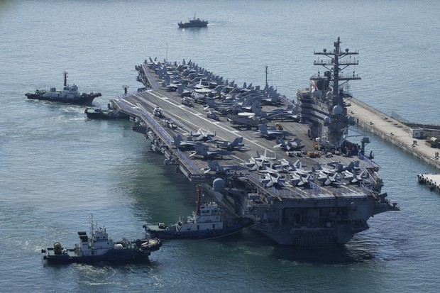 US carrier, S. Korea ships launch drills amid North