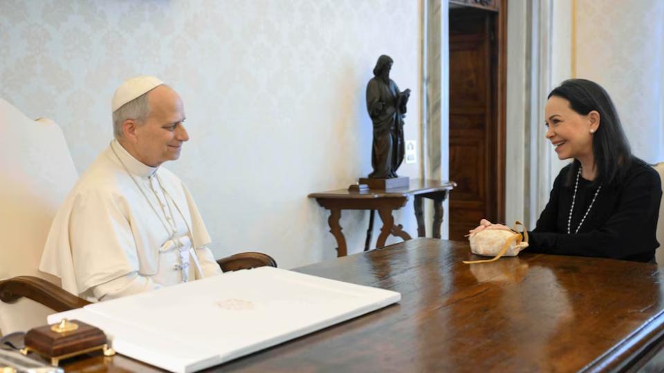 Machado Seeks Pope Leo Support for Venezuela