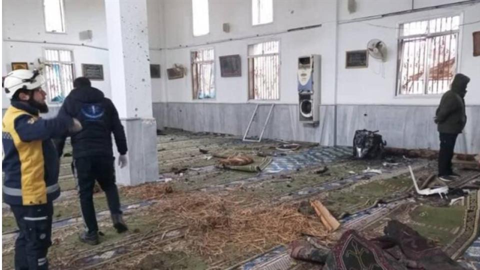 Bomb blast at Syria mosque during Friday namaz, 8 killed and 18 injured