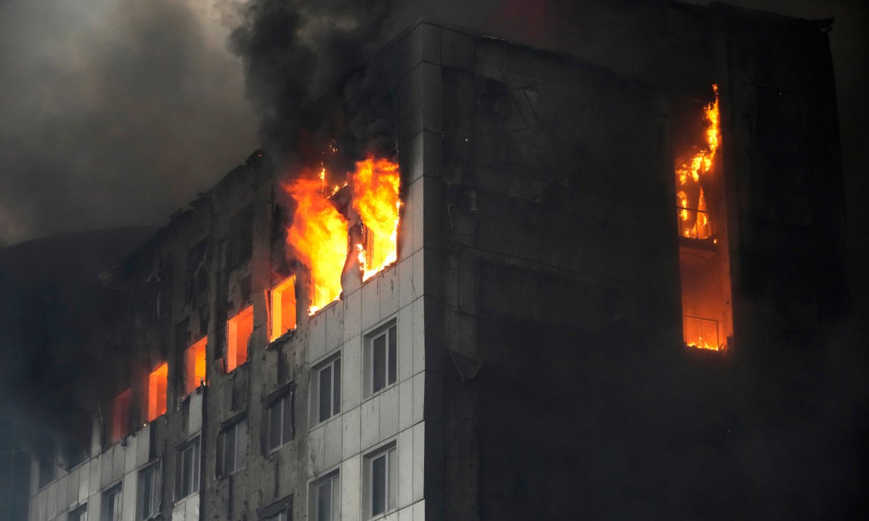russiacontinuesstrikeonkyivsuburbs