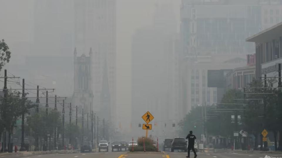 Hazardous Canadian Wildfire Smoke Choking Millions in US