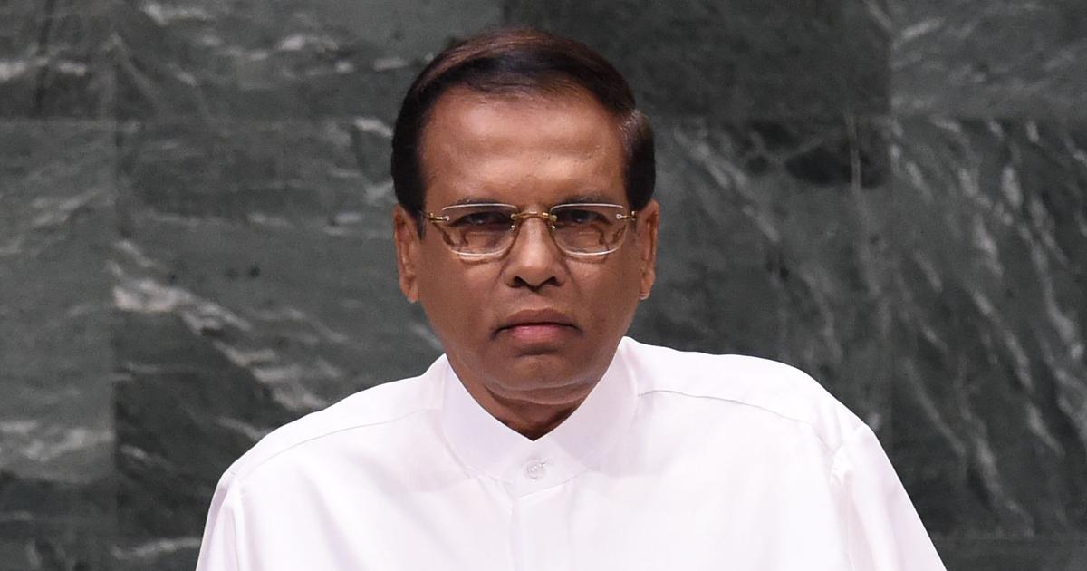 srilankanpresidentmaithripalasirisenacallsforallpartyconference