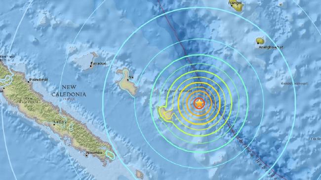 70magnitudeearthquakehitseasterncoastofnewcaledonia