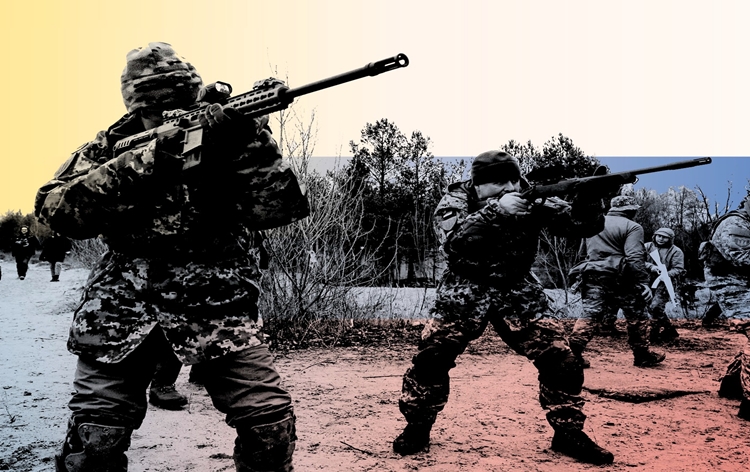 Russian forces intensified attempts to break Ukraine