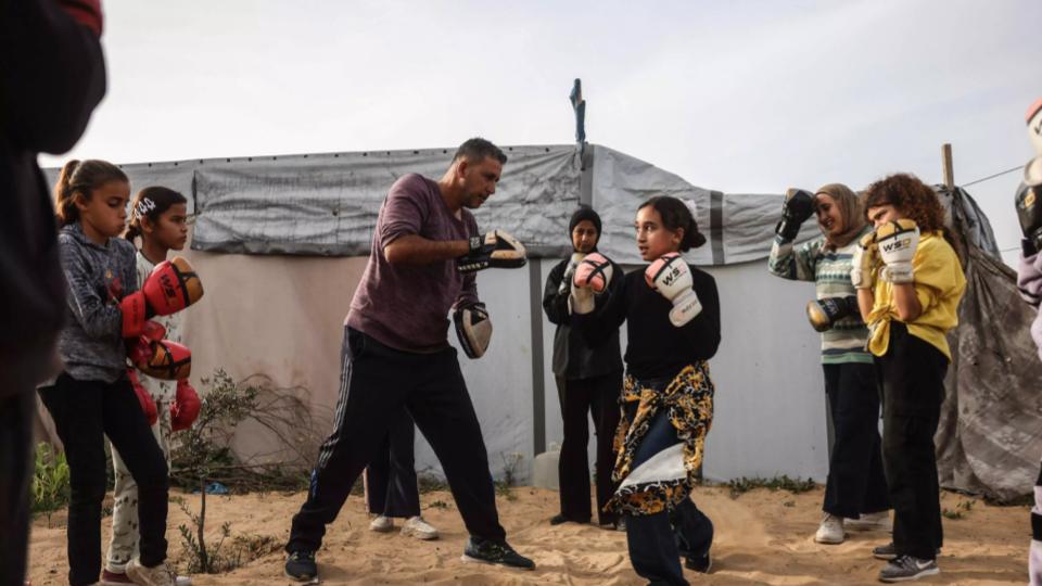 Gaza Girls Take Up Boxing To Heal War