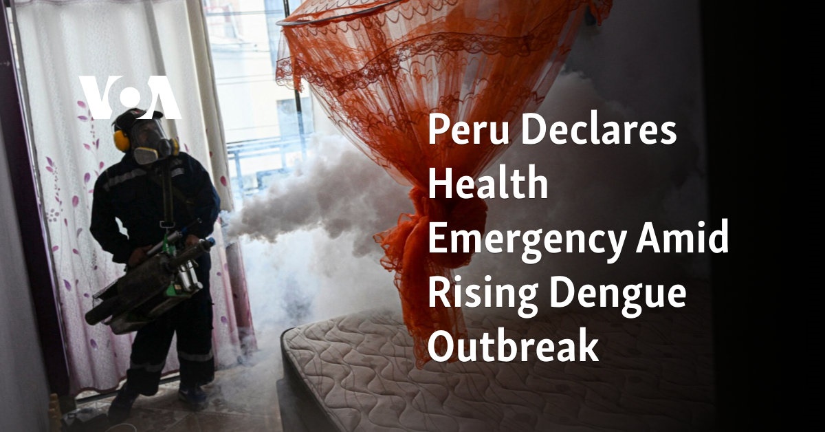 Peru Declares Health Emergency Amidst Dengue Surge