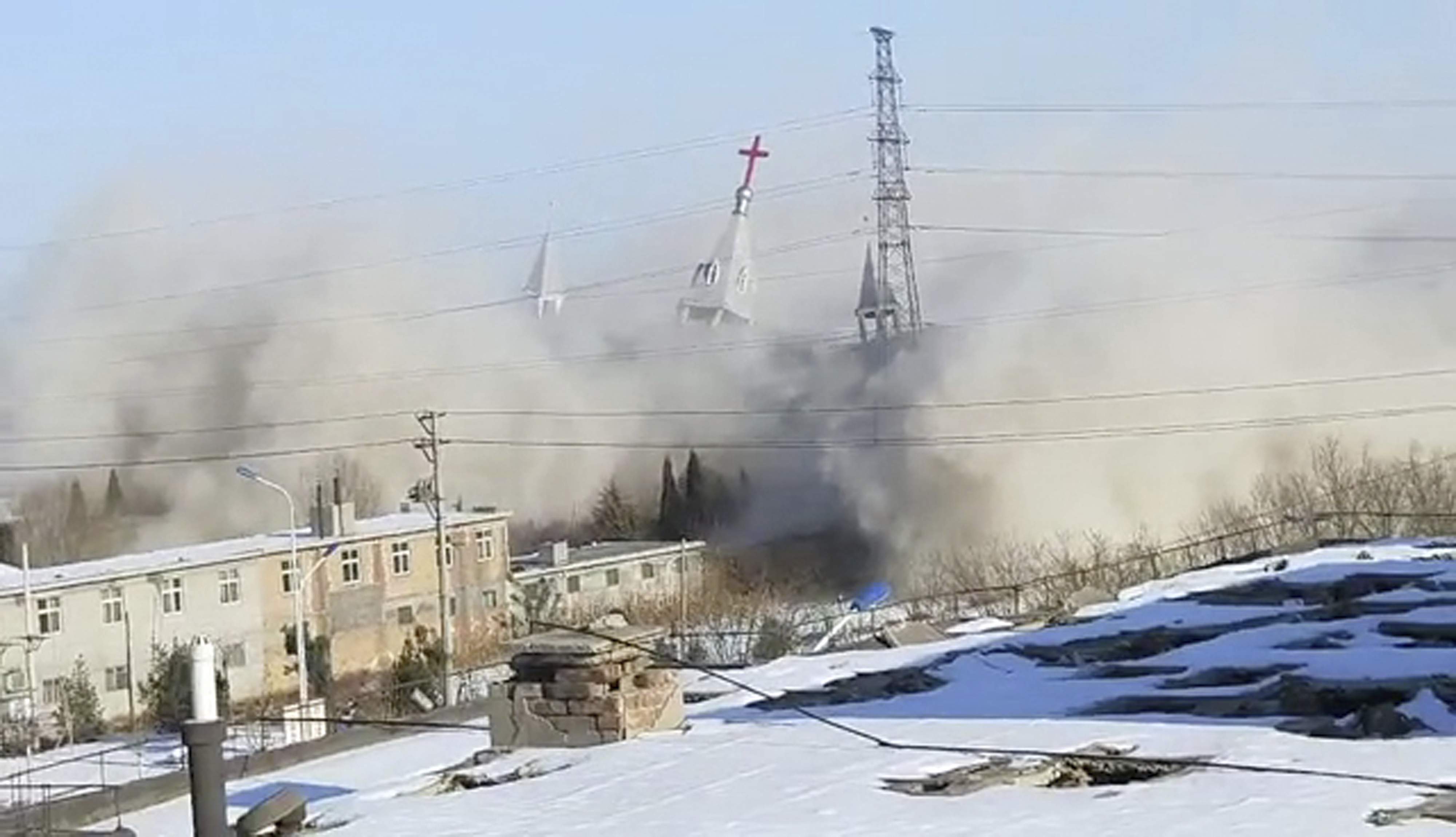 chineseauthoritiesdemolishwellknownevangelicalchurch