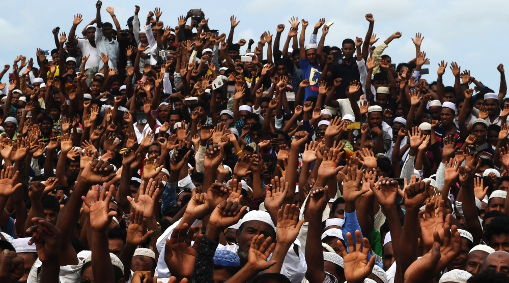 rohingyaprotestfor‘justice’oncrackdownanniversary