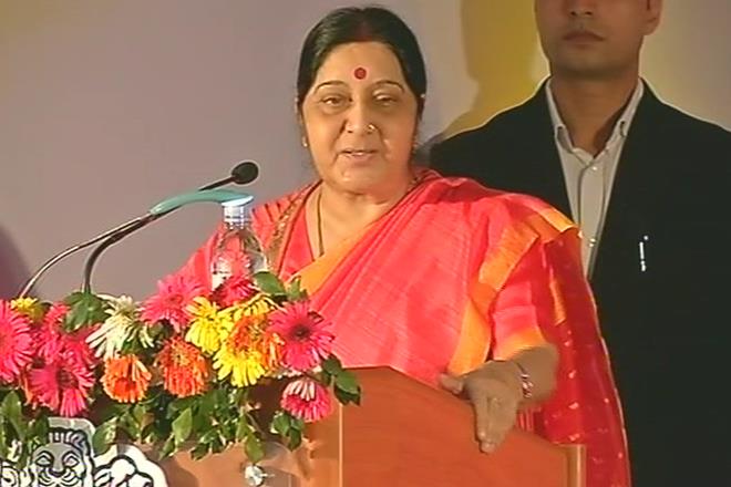 sushmaswarajopensnewindianchancerycomplexindhaka