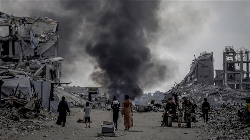 66 people died in Israeli strikes on the Palestinian territory