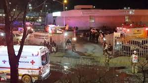 40 people killed after fire in immigration detention facility at Ciudad Juarez city in Mexico