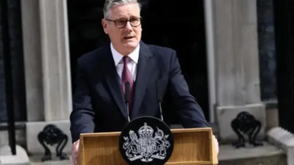 Keir Starmer announces his resignation as U.K. Prime Minister