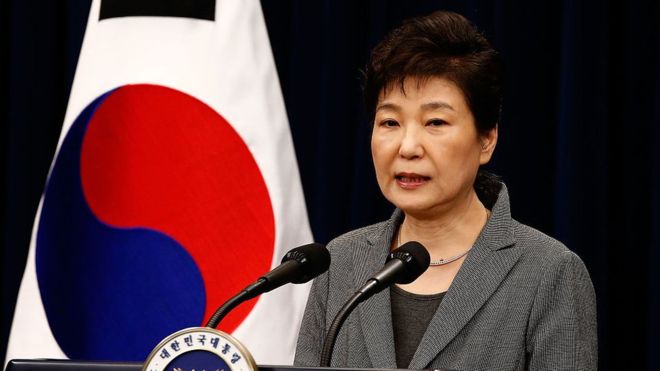 exsouthkoreanpresidentparkguenhyechargedincorruptionprobe