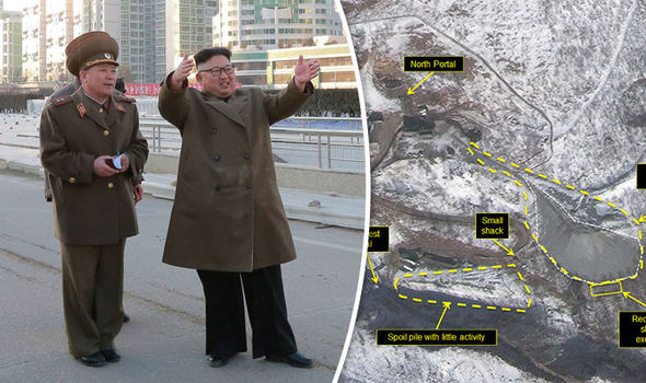 northkoreareadyingforwar:satelliteimagesshowkimjongunescalatingnuclearaction