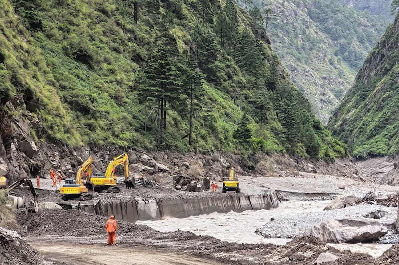 Over 900 workers missing after floods hit 13 hydropower projects in Nepal