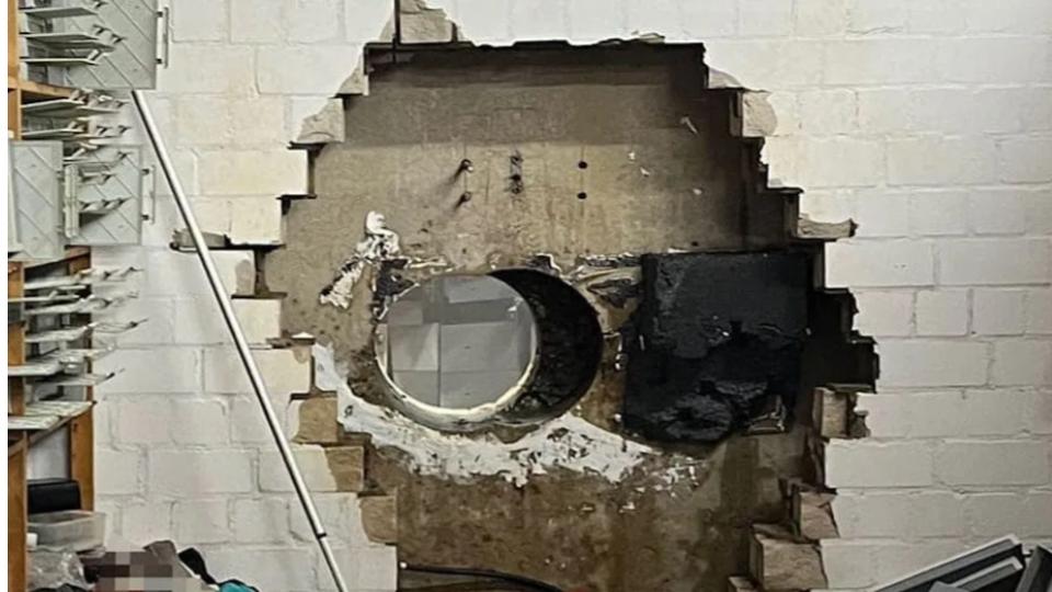 Thieves Drill into a German Bank and Steal Euro 30 Million